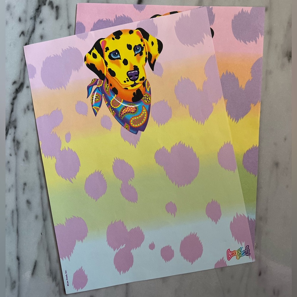 Lisa Frank Stationery Sheets